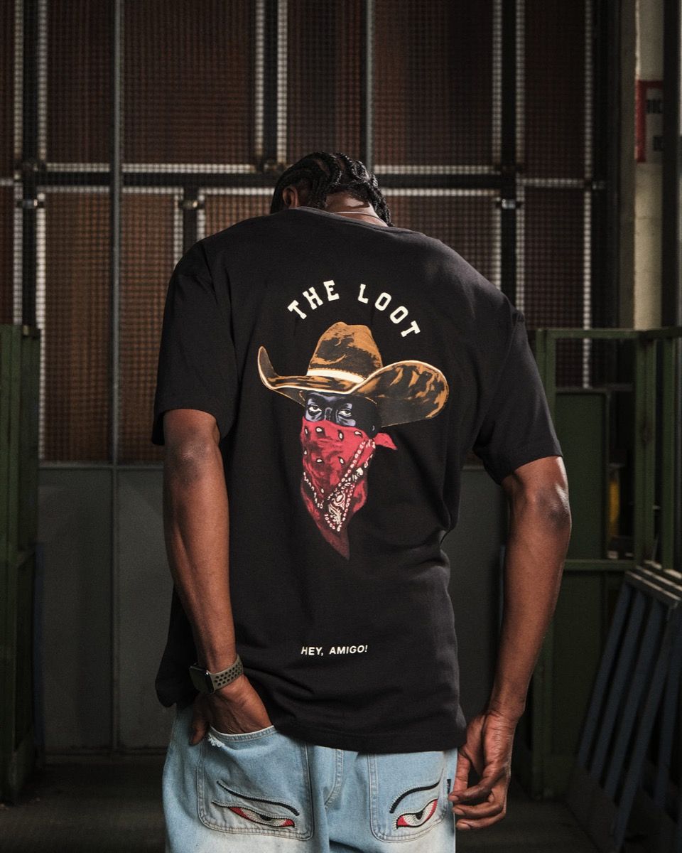 Camiseta Grimey Lone Hand Black