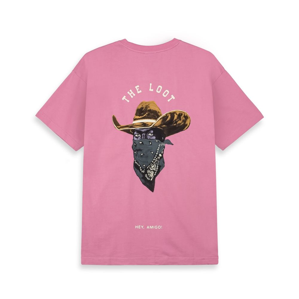 Camiseta Grimey Lone Hand Regular Tee Brick