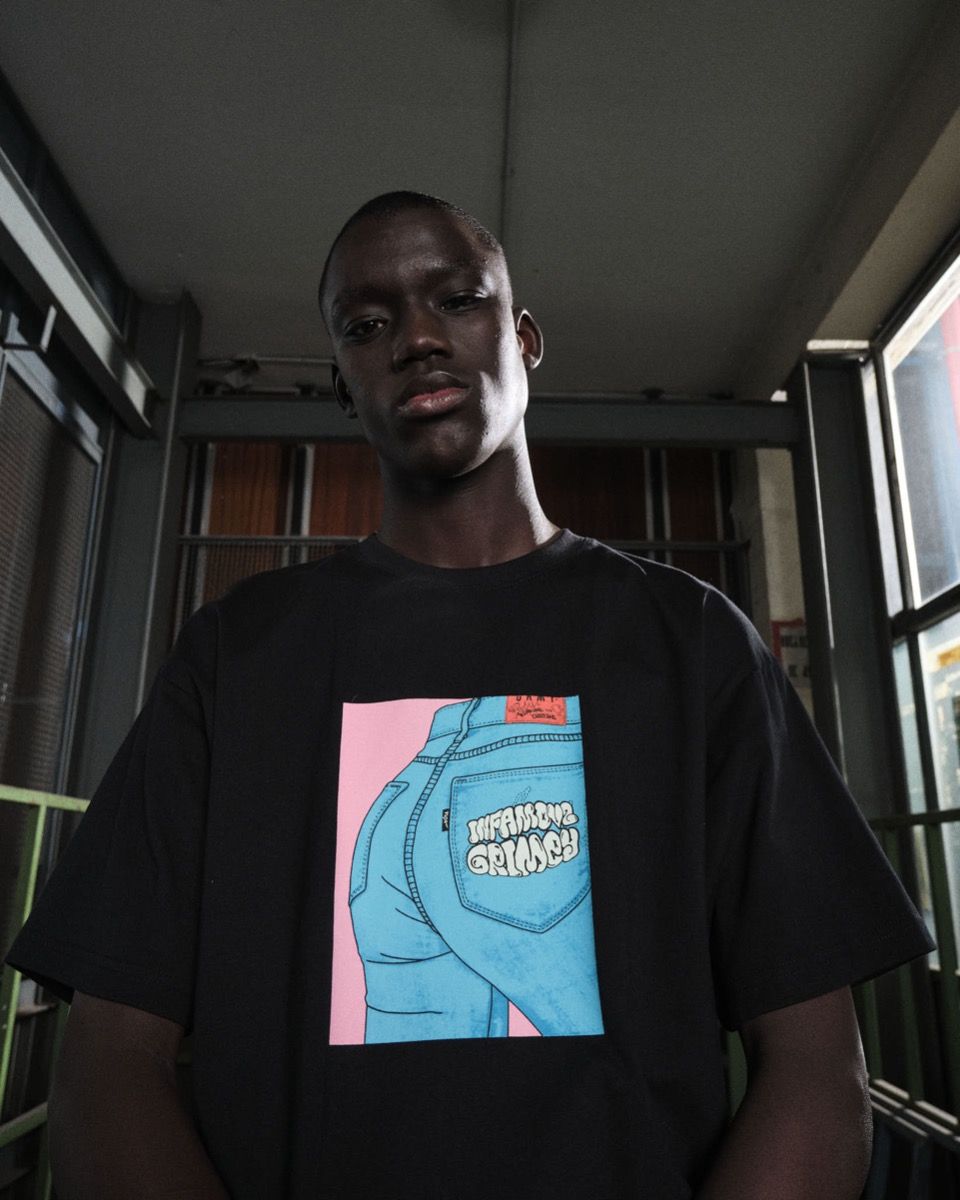 Camiseta Grimey The Professor Booty Black