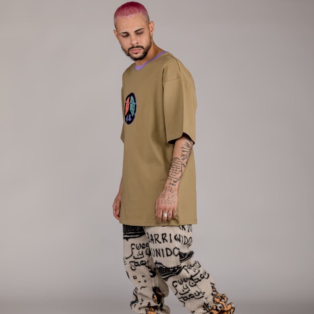 Camiseta Grimey "LOST BOYS" Heavyweight - Brown | Winter 22