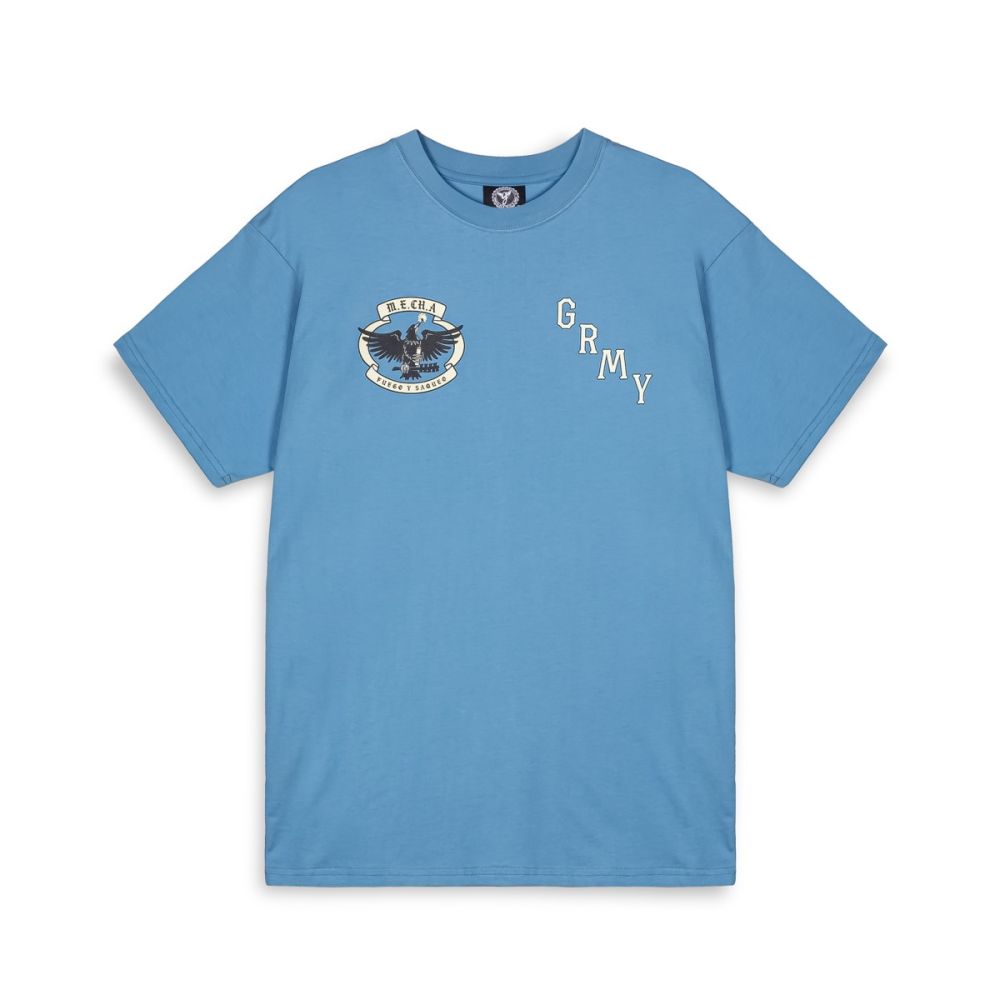 CAMISETA GRIMEY CAUSING PANIC THE MECHA REGULAR - BLUE | SS24