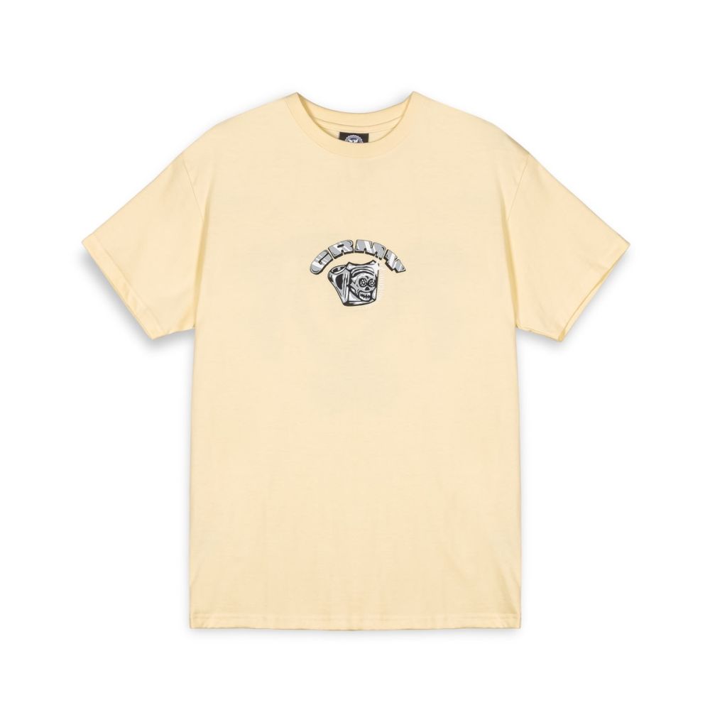 CAMISETA GRIMEY THE SLOWLY WE ROT REGULAR - CREAM | SS24