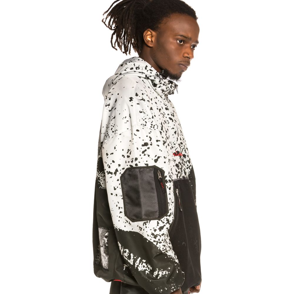 Chubasquero "Grimey X GZUZ" - Black | Spring 21