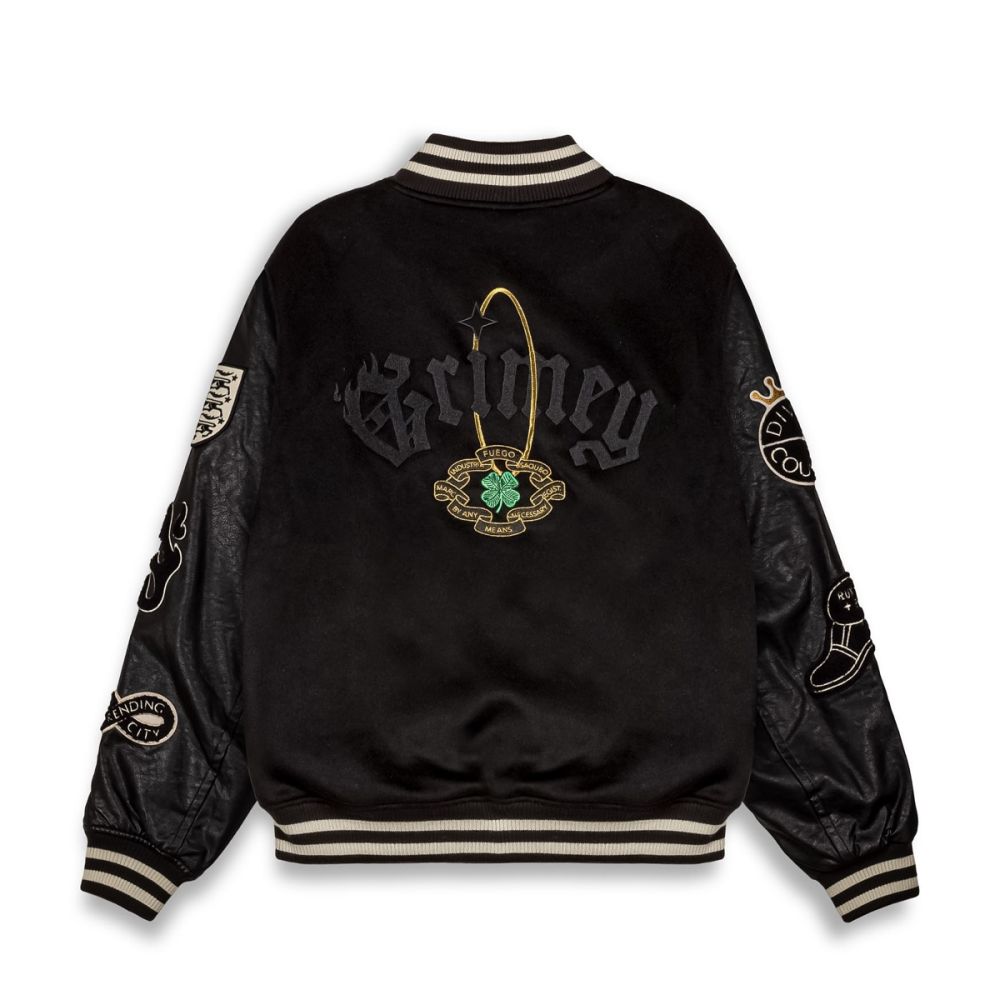 Chaqueta Grimey Baseball Saoirse Black