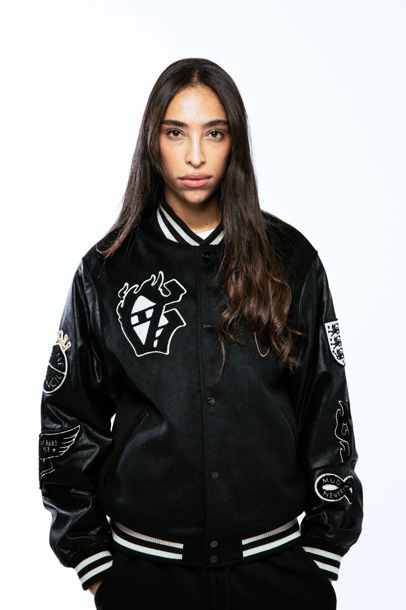 Chaqueta Grimey Baseball Saoirse Black