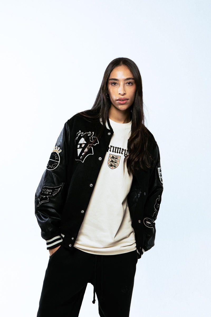 Chaqueta Grimey Baseball Saoirse Black