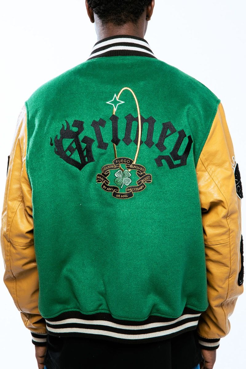 Chaqueta Grimey Baseball Saoirse Green