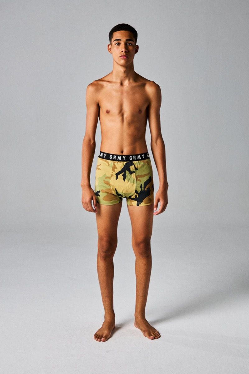 Boxers Grimey Follow The Dollar Brown Camo