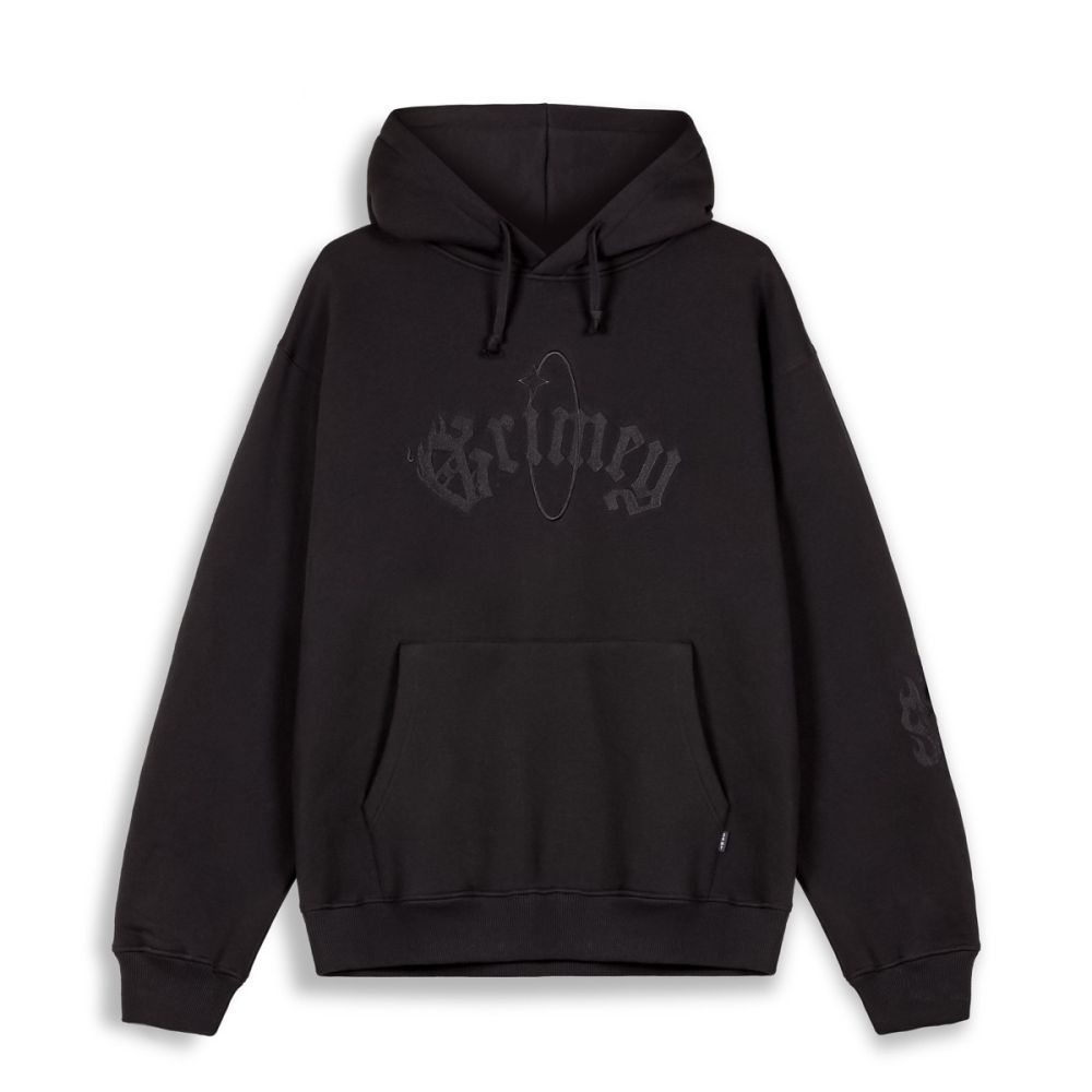 Sudadera Grimey Capucha Saoirse Black