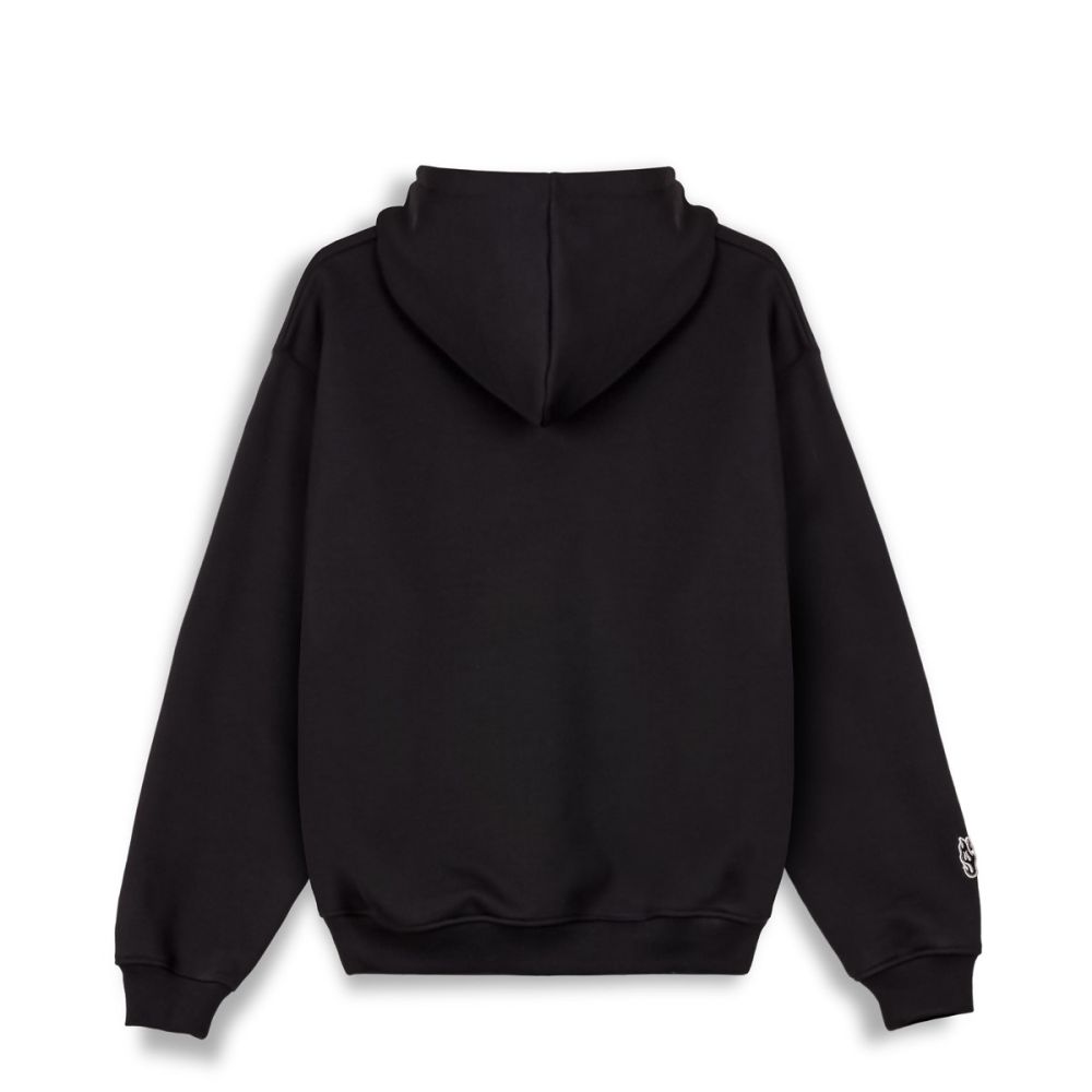 Grimey Saoirse Divine Council Boxy Hoodie Black