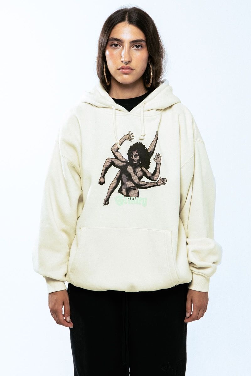 Sudadera Grimey Boxy Saoirse Divine Council Off White