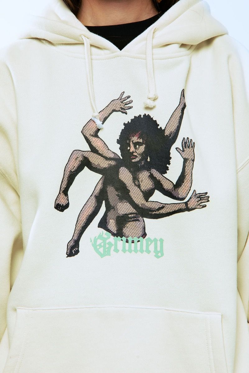 Sudadera Grimey Boxy Saoirse Divine Council Off White