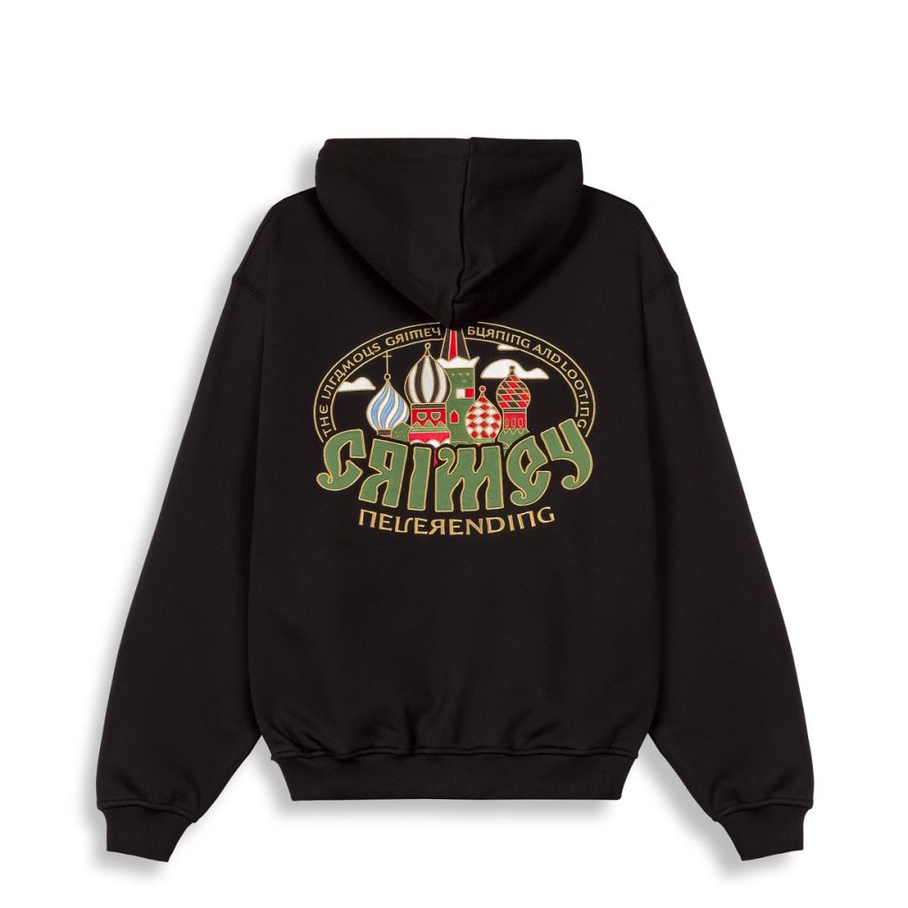 Sudadera Grimey Boxy The Lower Depths Black