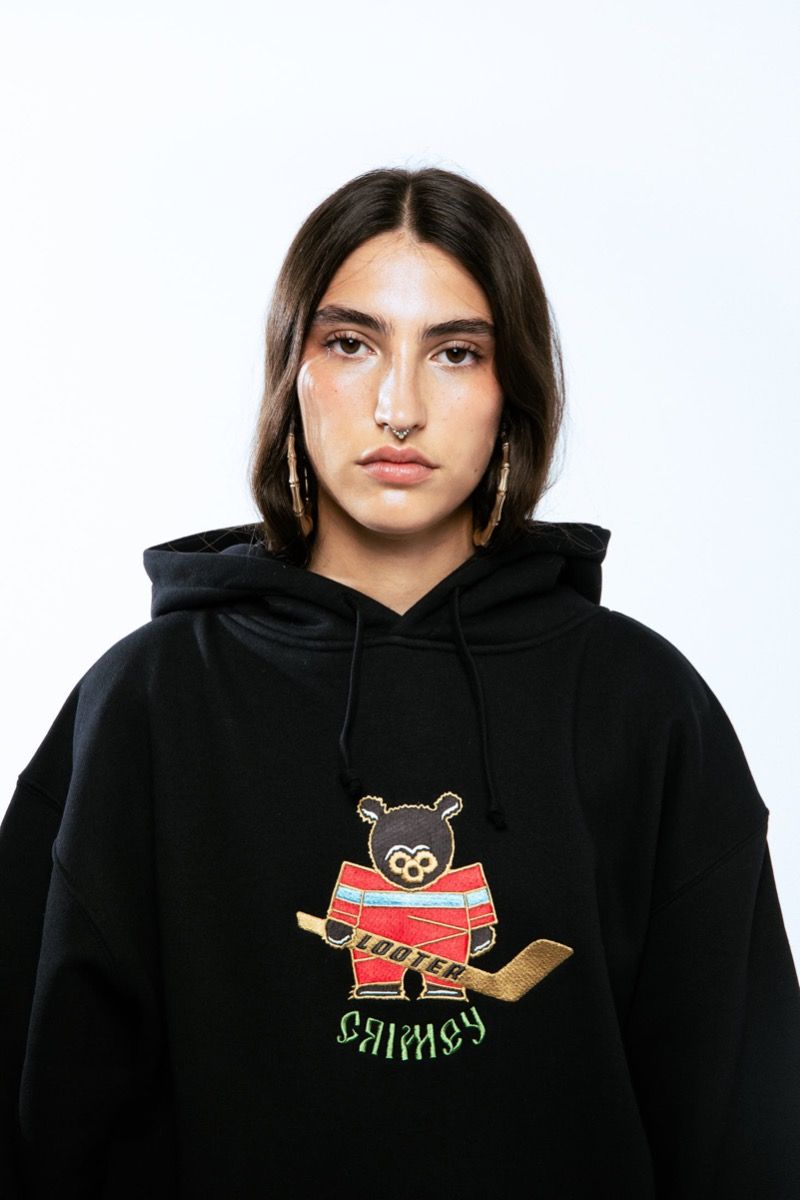 Sudadera Grimey Boxy The Lower Depths Black