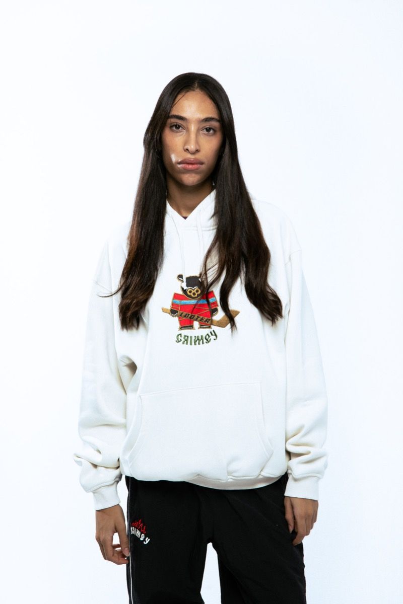 Grimey The Lower Depths Hoodie Off White