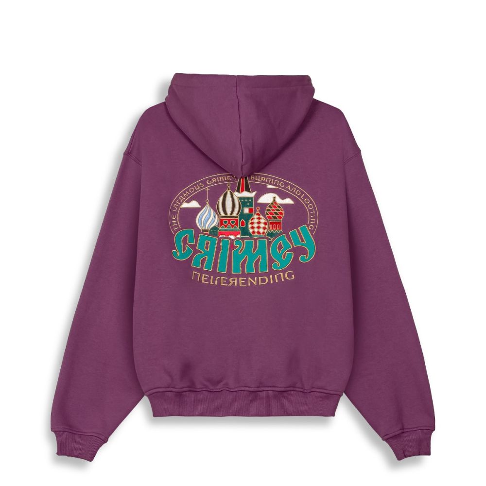 Sudadera Grimey Boxy The Lower Depths Purple