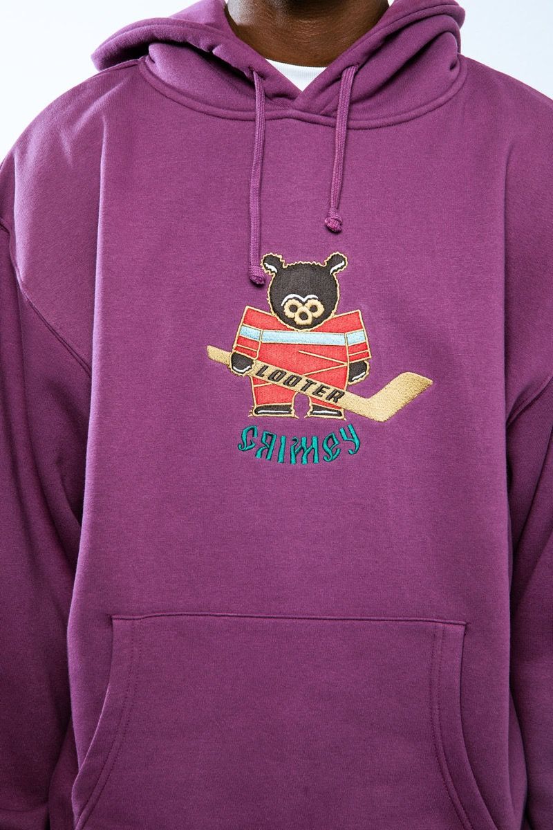 Sudadera Grimey Boxy The Lower Depths Purple