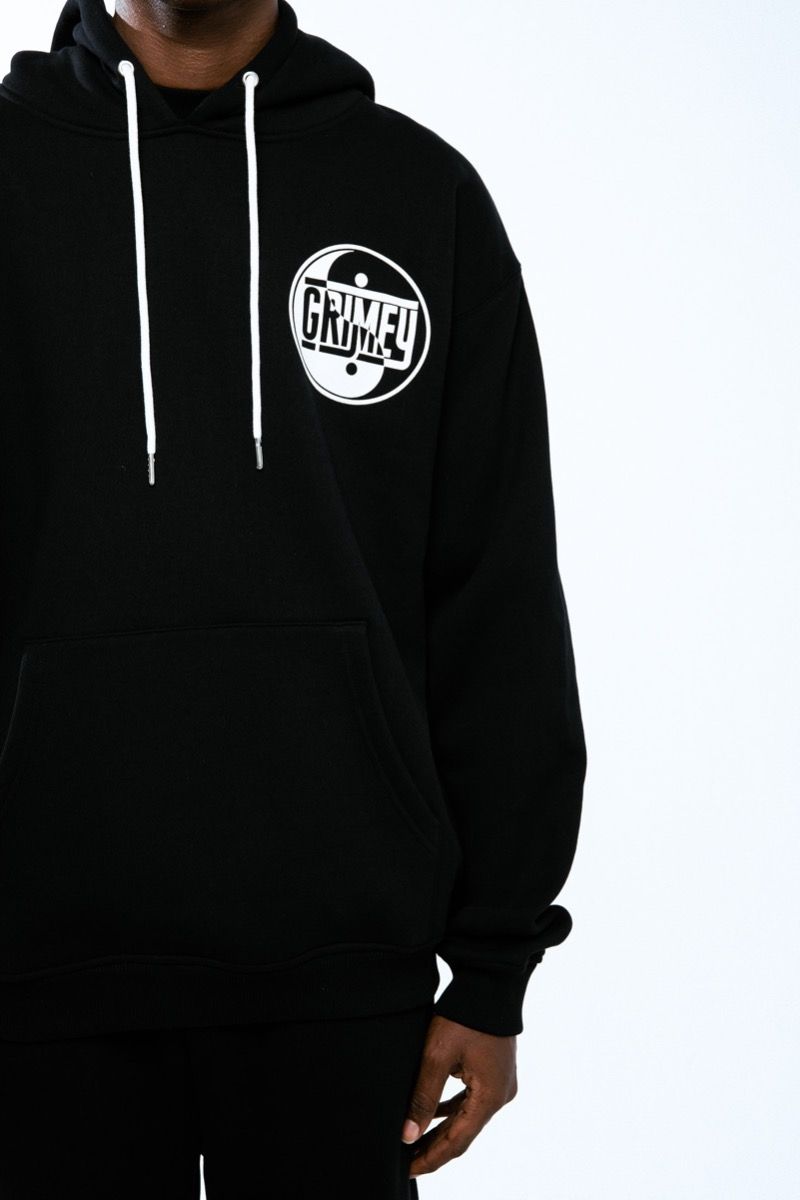 Sudadera Grimey Hijacker Heavyweight Black