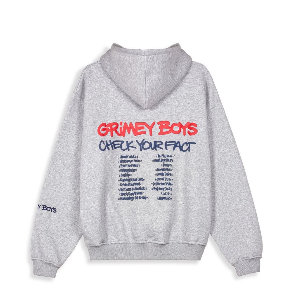 Sudadera Grimey Boxy Grimey Boys Dark Sport Grey