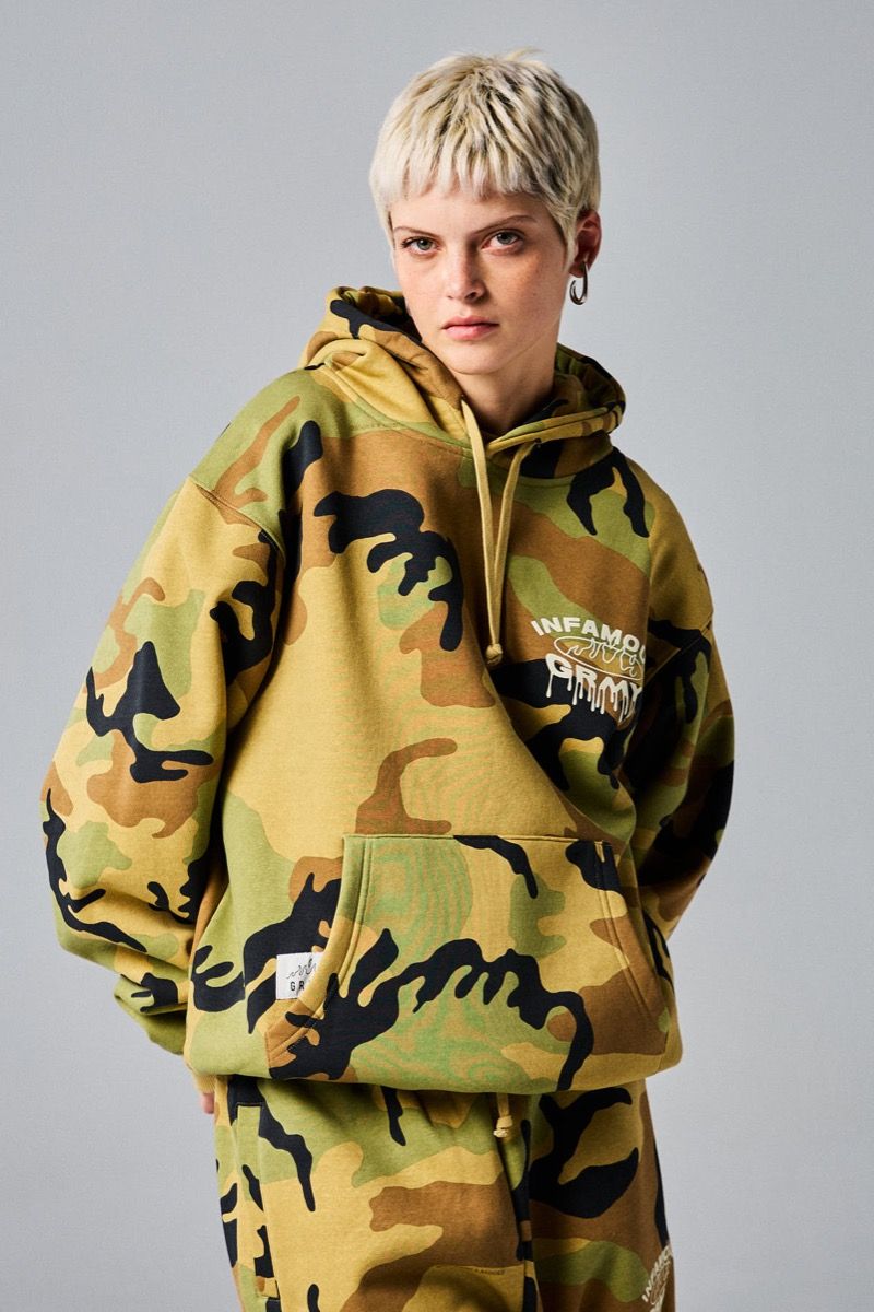Sudadera grimey camuflaje 2025