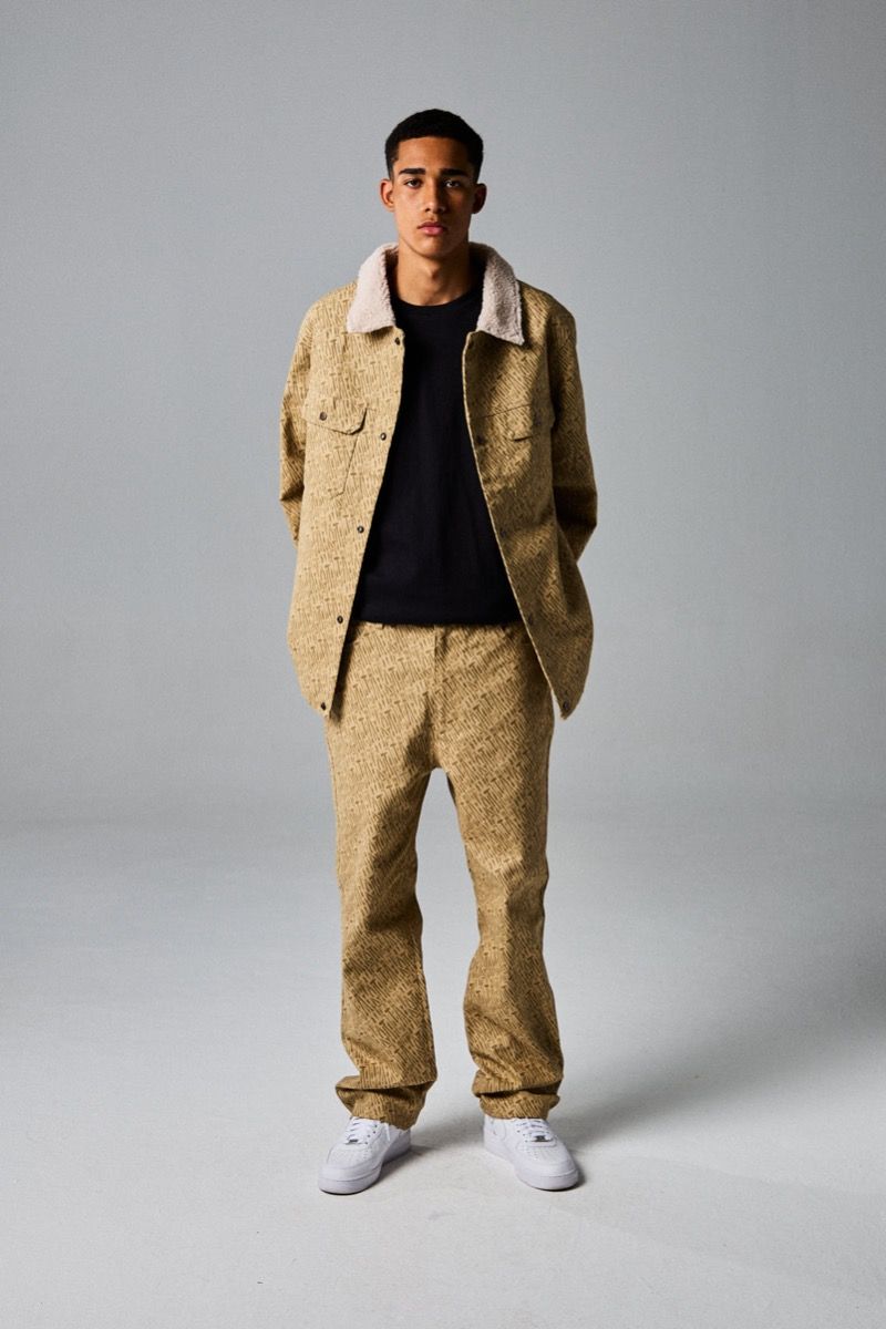 Chaqueta Grimey X Sk8Land Canvas Brown