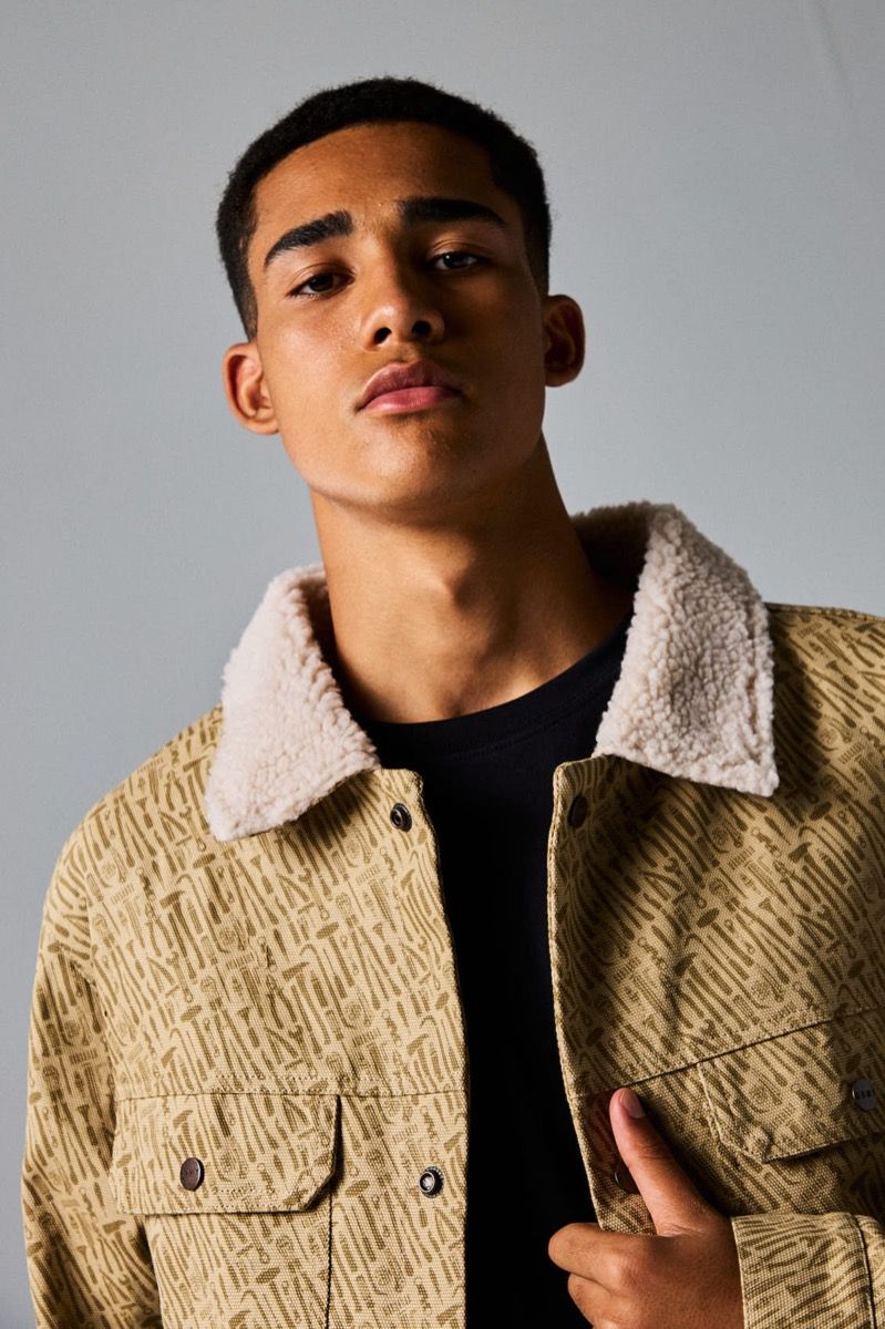 Chaqueta Grimey X Sk8Land Canvas Brown