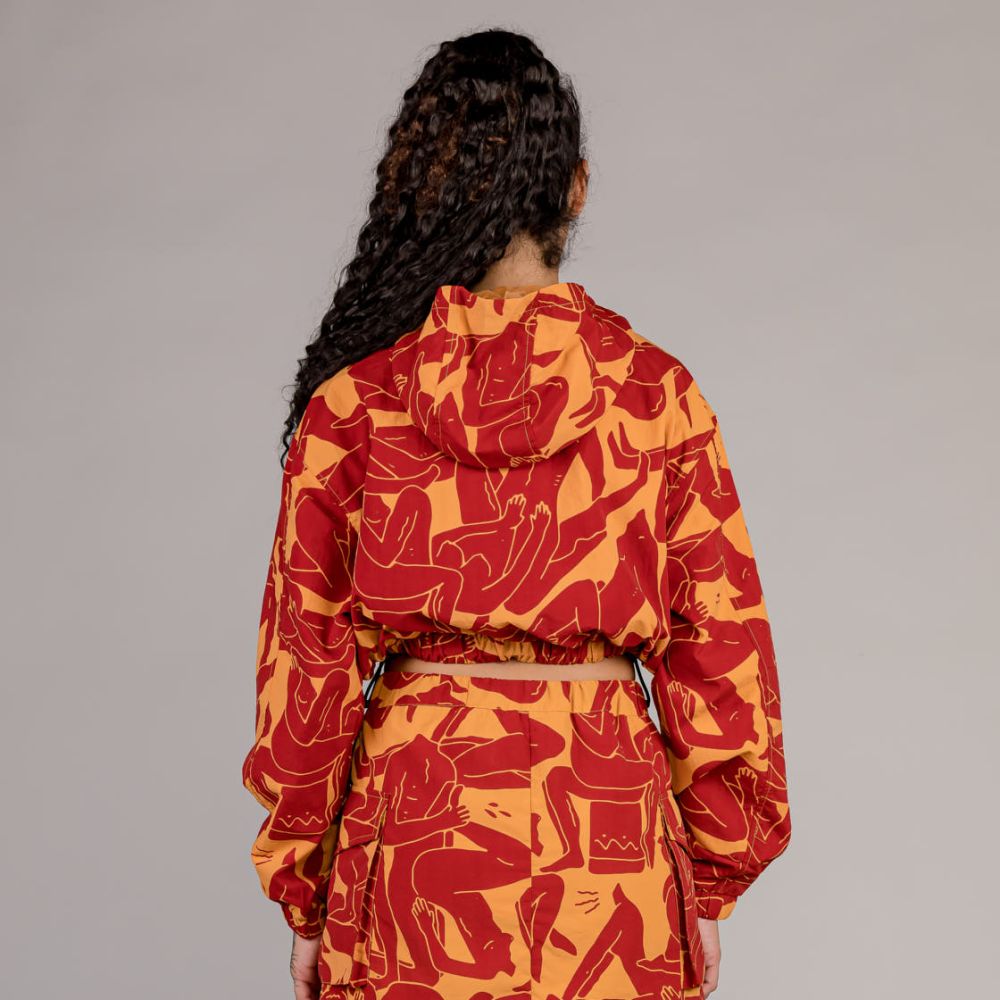 Chaqueta de Chica Grimey &quot;LUST MANTRA&quot; TJ - Brown | Fall 22