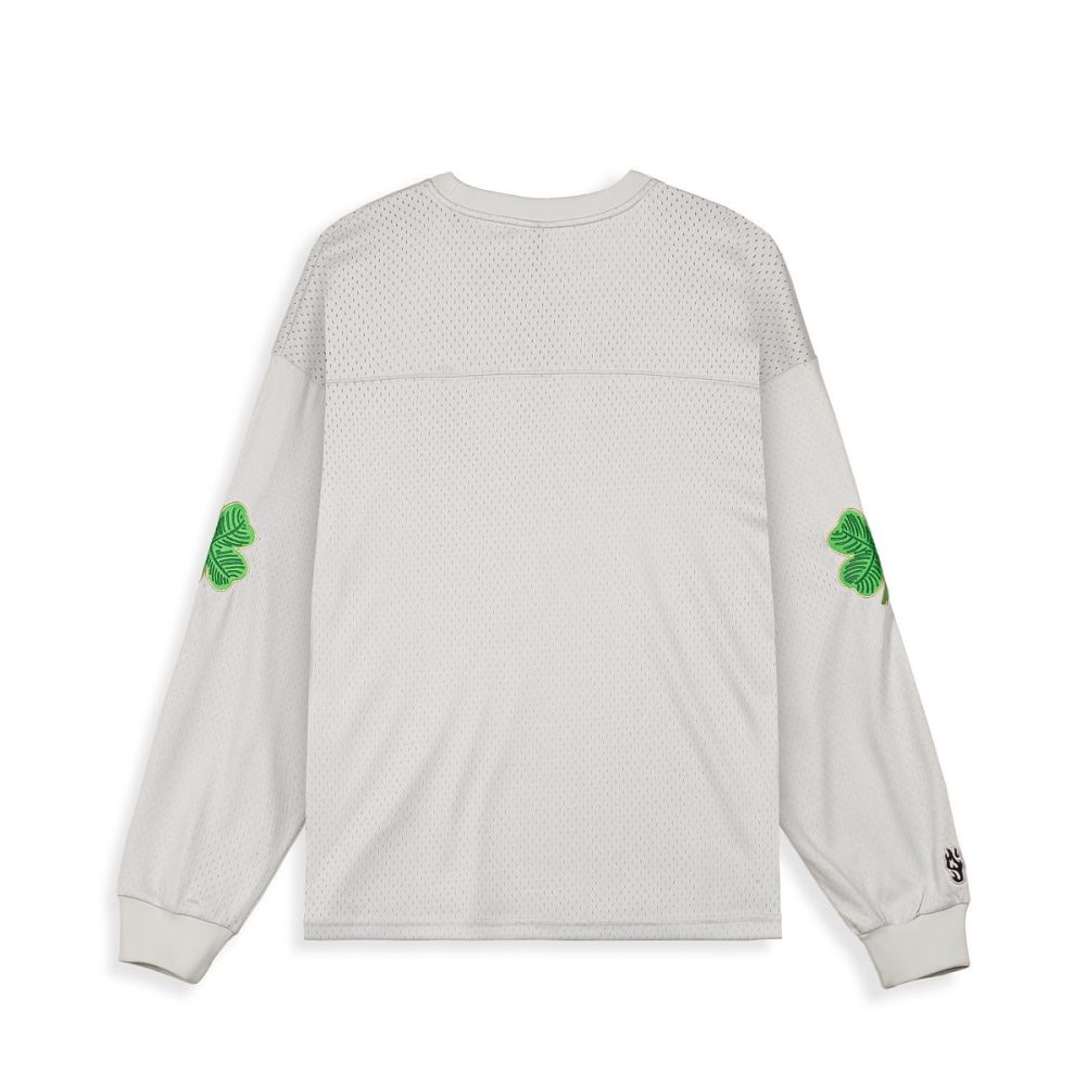 Saoirse Mesh Long Sleeve Tee Off White