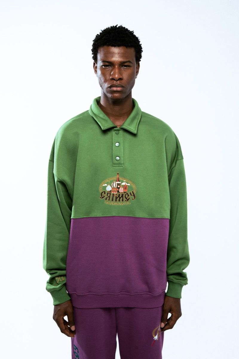 Sudadera Grimey The Lower Depths Polo Green