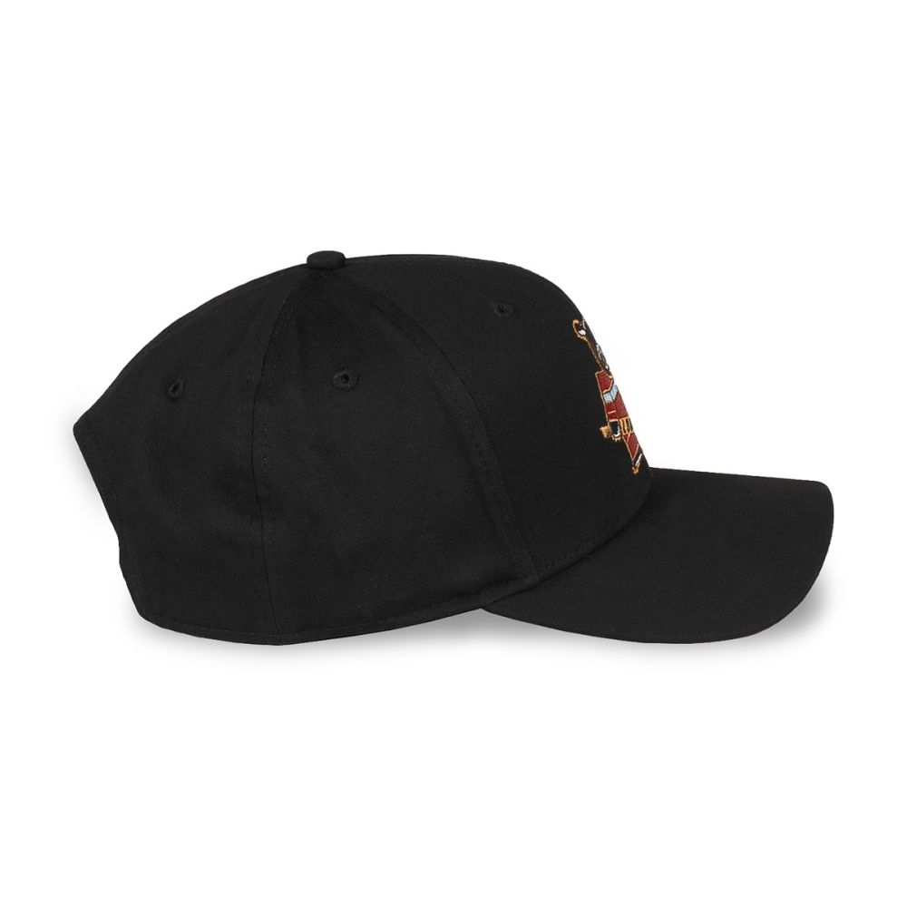 Grimey The Lower Depths Curved Visor Snapback Cap Black