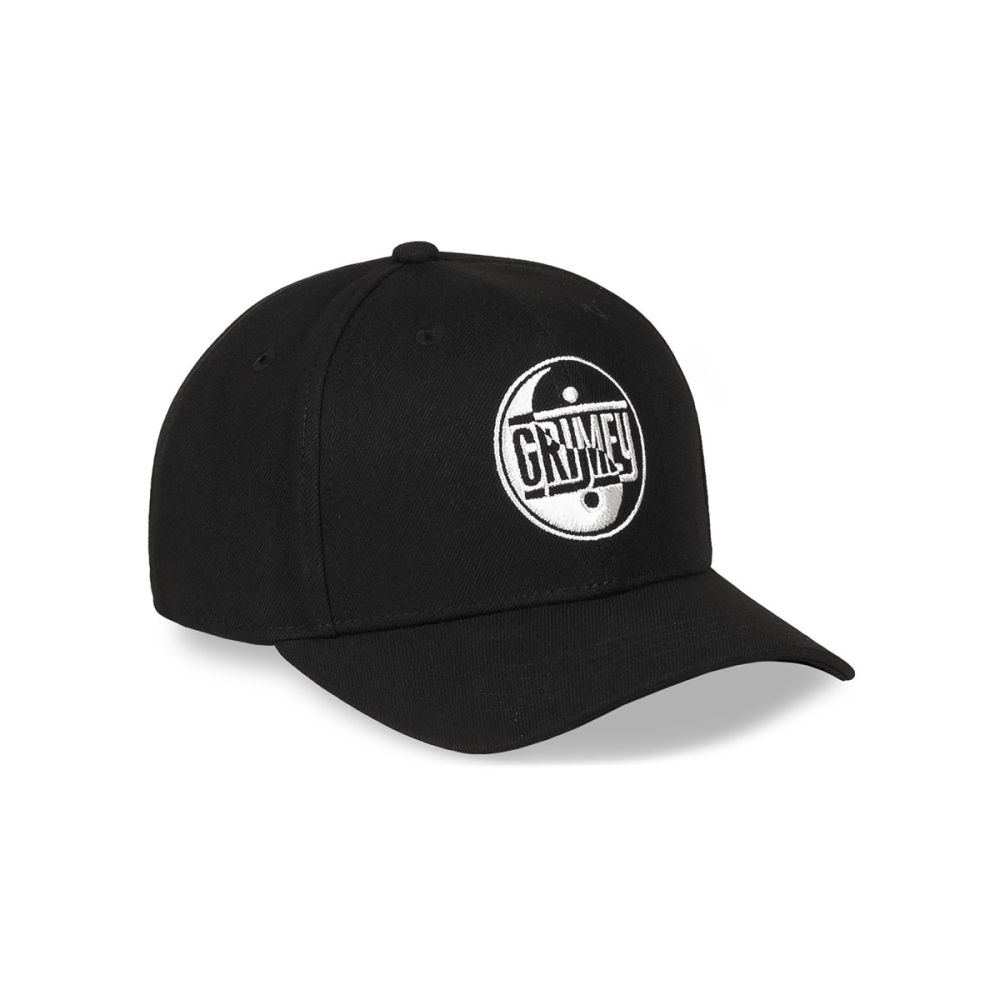 Gorra Grimey Visera Curva Hijacker Black