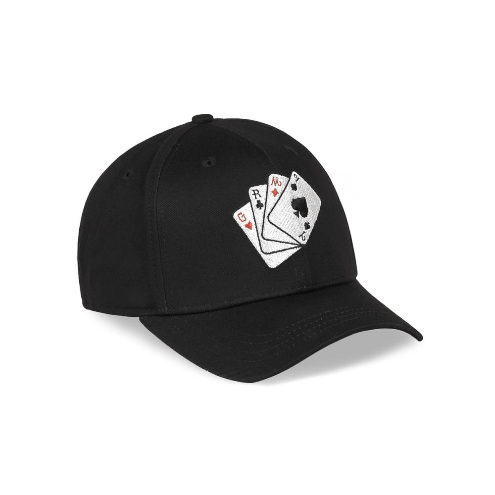 Grimey Deeper Curved Visor Snapback Cap Black