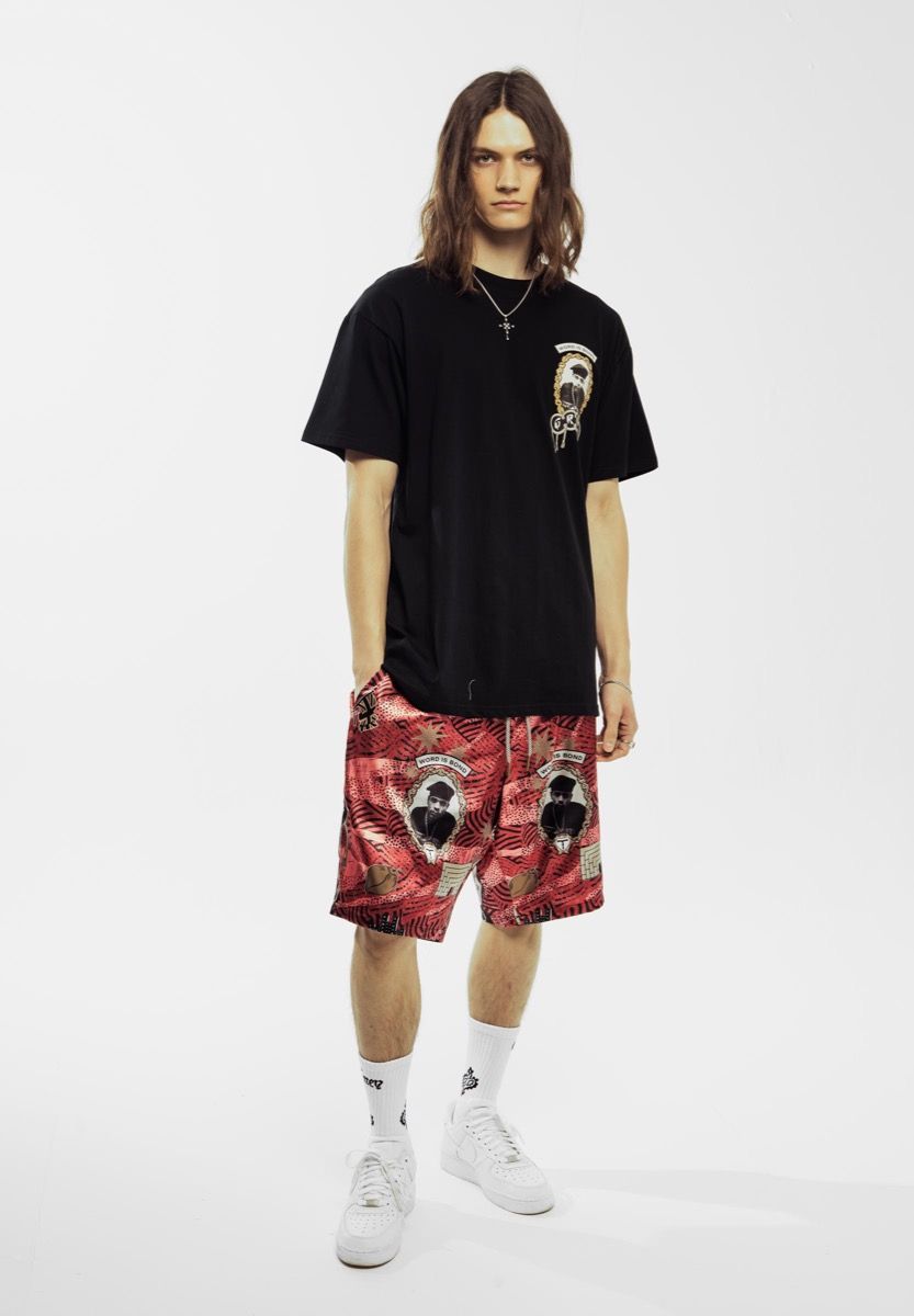 PANTALÓN CORTO GRIMEY SUPASTAR SATIN - RED | SS24