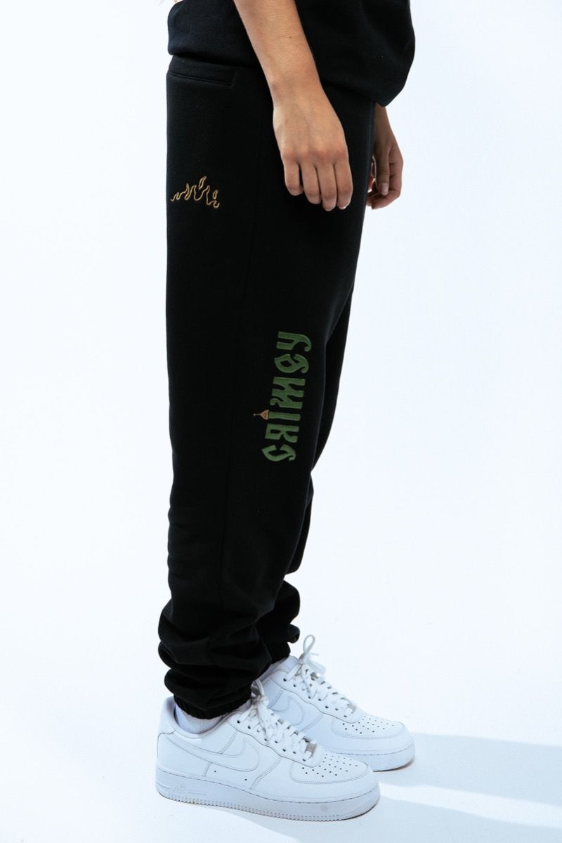 Grimey The Lower Depths Sweatpants Black