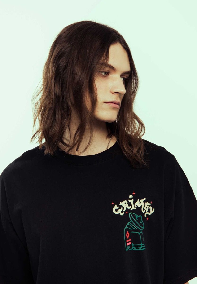 CAMISETA GRIMEY CAUSING PANIC THE CHARLESTON BLVD - BLACK | SS24