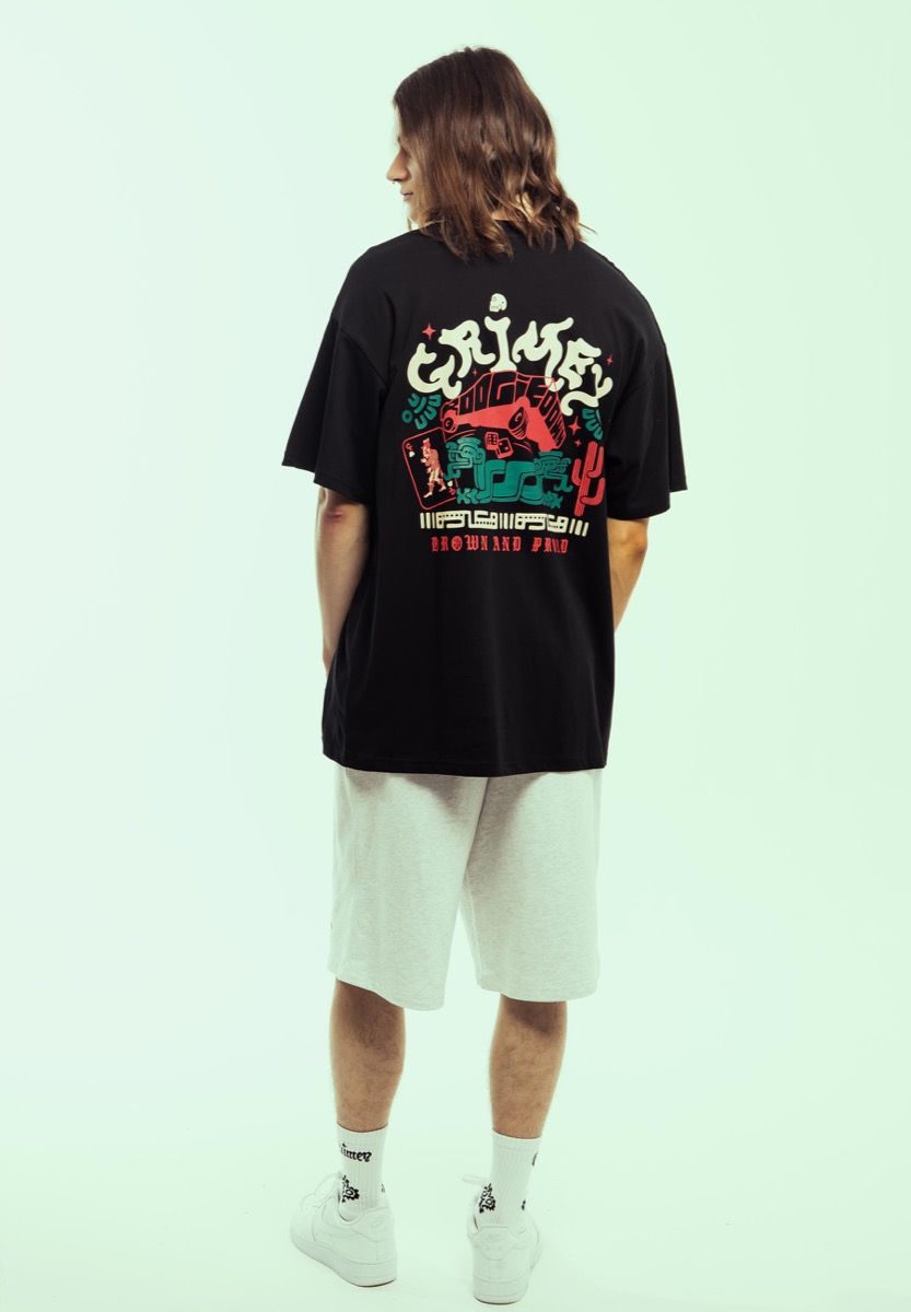 CAMISETA GRIMEY CAUSING PANIC THE CHARLESTON BLVD - BLACK | SS24