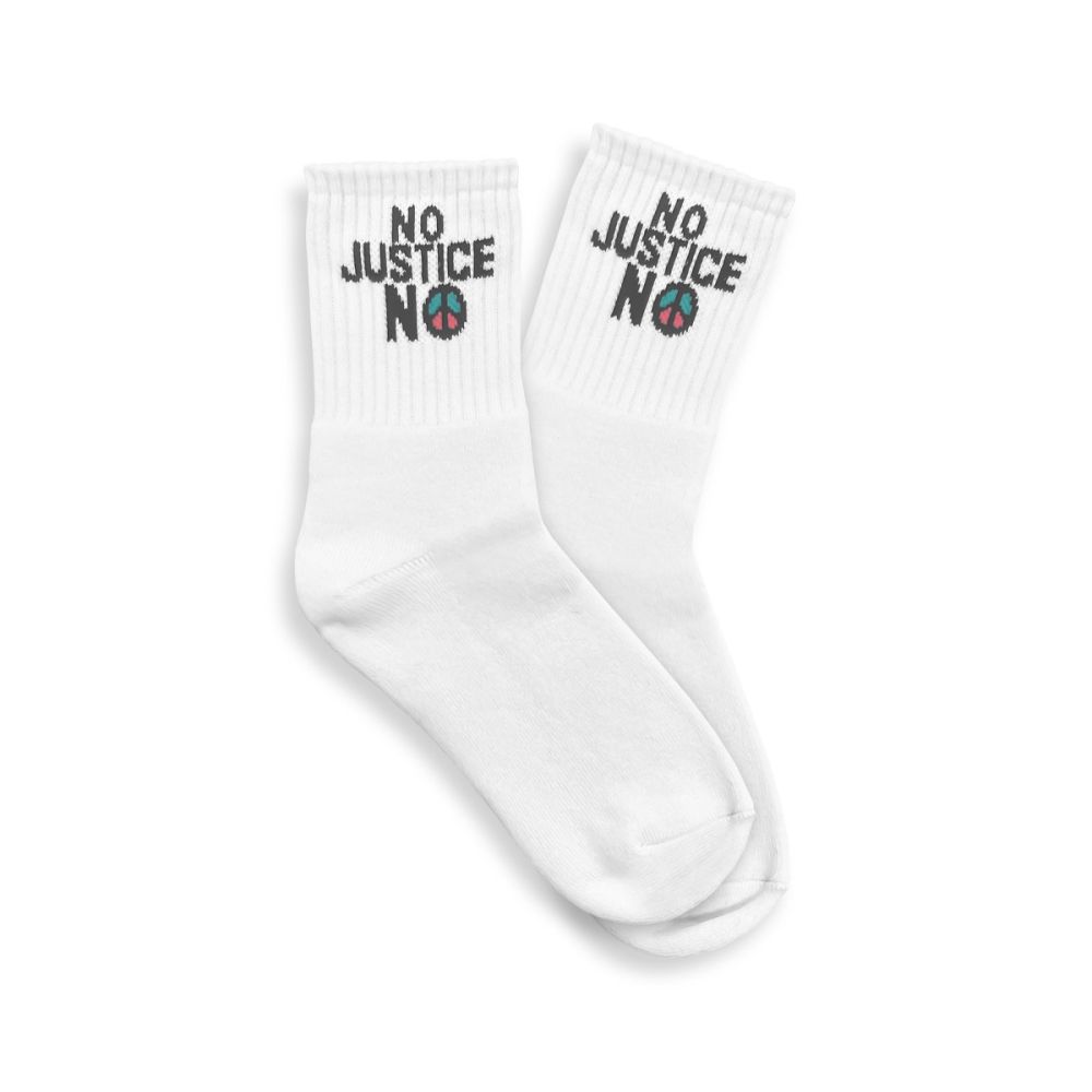 Calcetines Grimey Peace Within No Justice No Owht