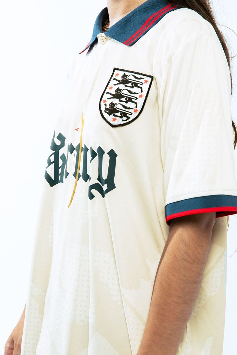 Grimey Saoirse Soccer Jersey Off White