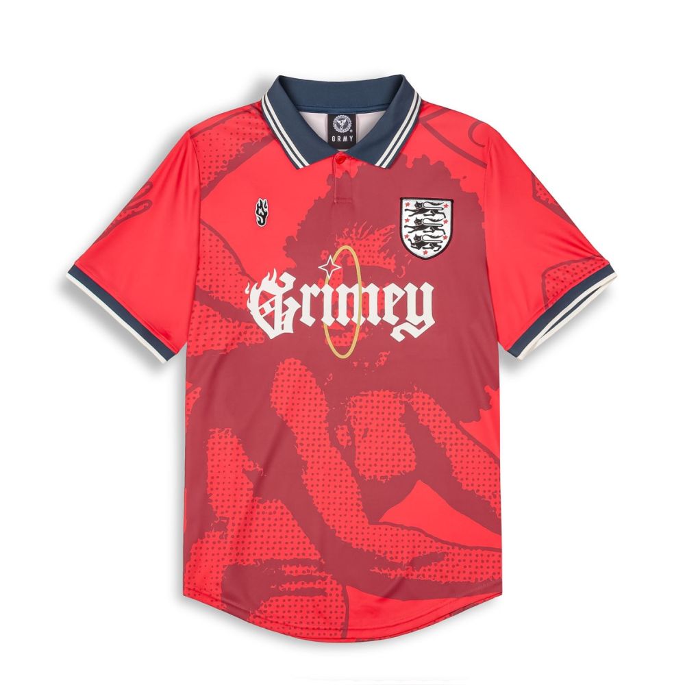 Grimey Saoirse Soccer Jersey Red