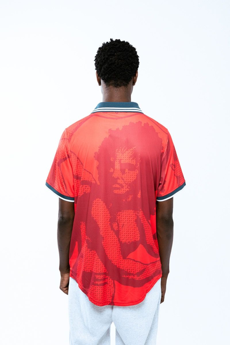 Grimey Saoirse Soccer Jersey Red