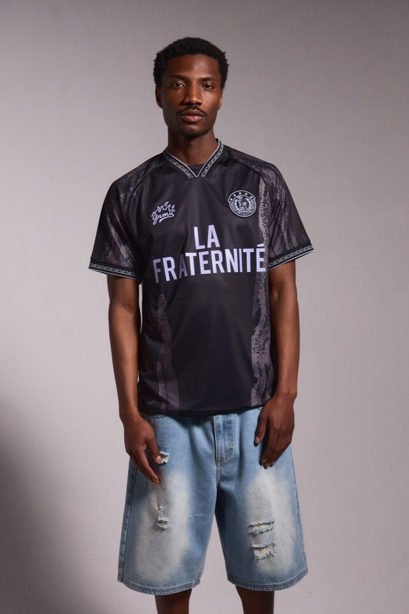Camiseta de Fútbol Grimey La Fraternite Rivaux Black