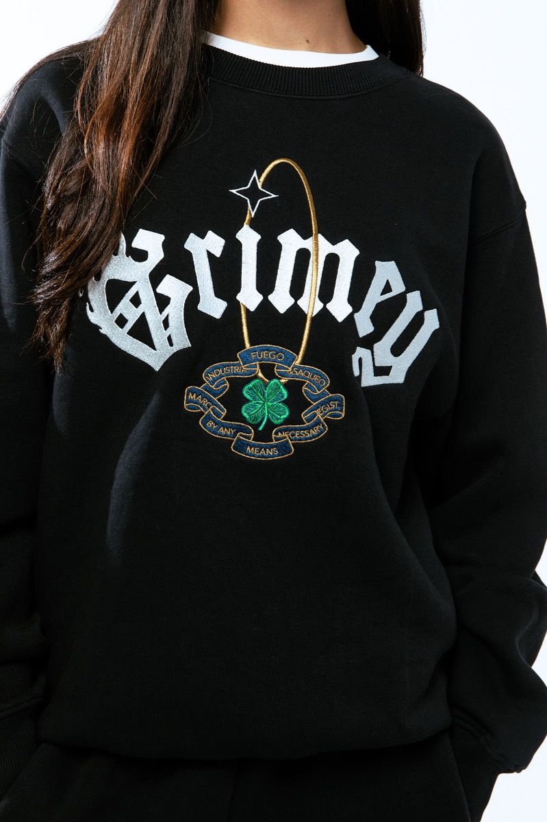 Sudadera Grimey Saoirse Black