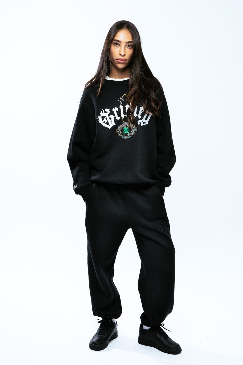 Sudadera Grimey Saoirse Black