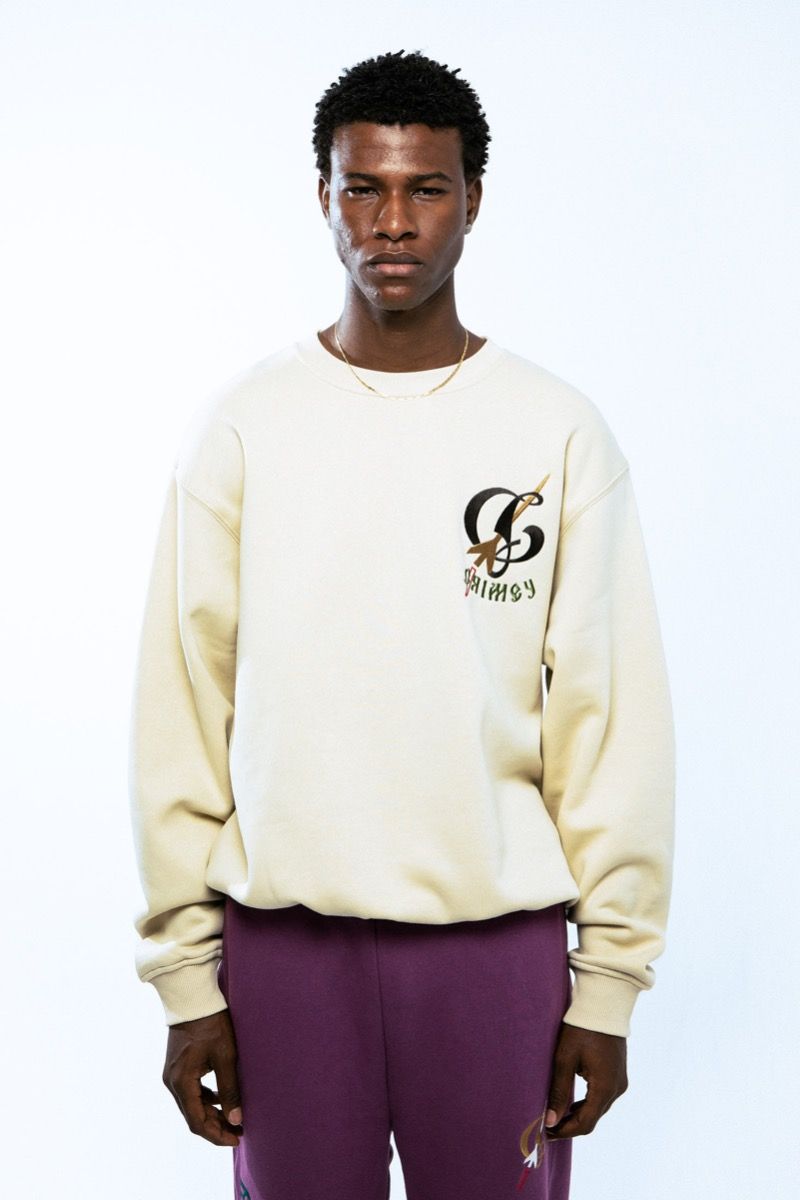 The Lower Depths Tochka Crewneck Cream