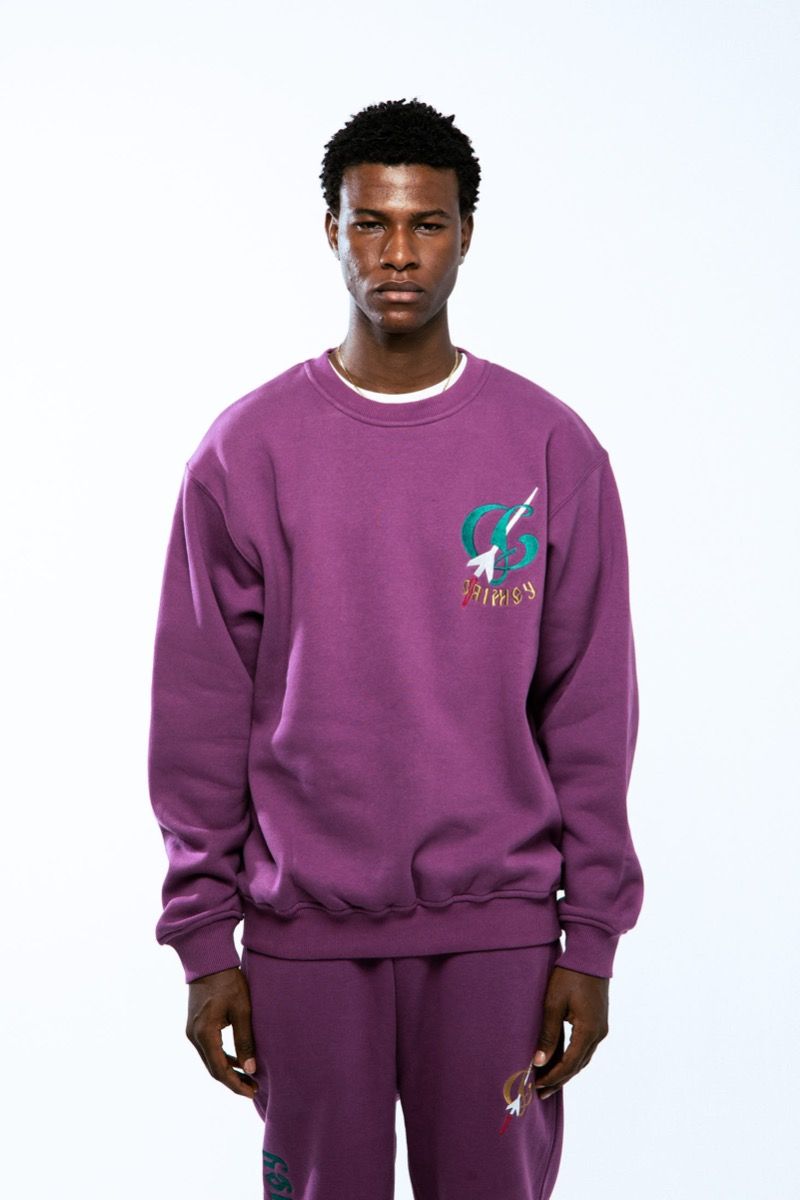 Sudadera Grimey The Lower Depths Tochka Purple