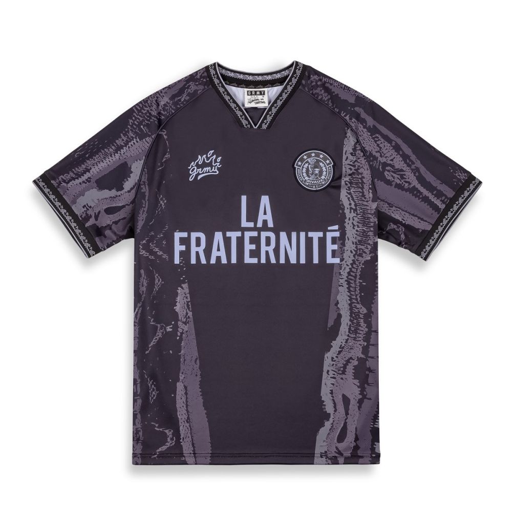Camiseta de Fútbol Grimey La Fraternite Rivaux Black
