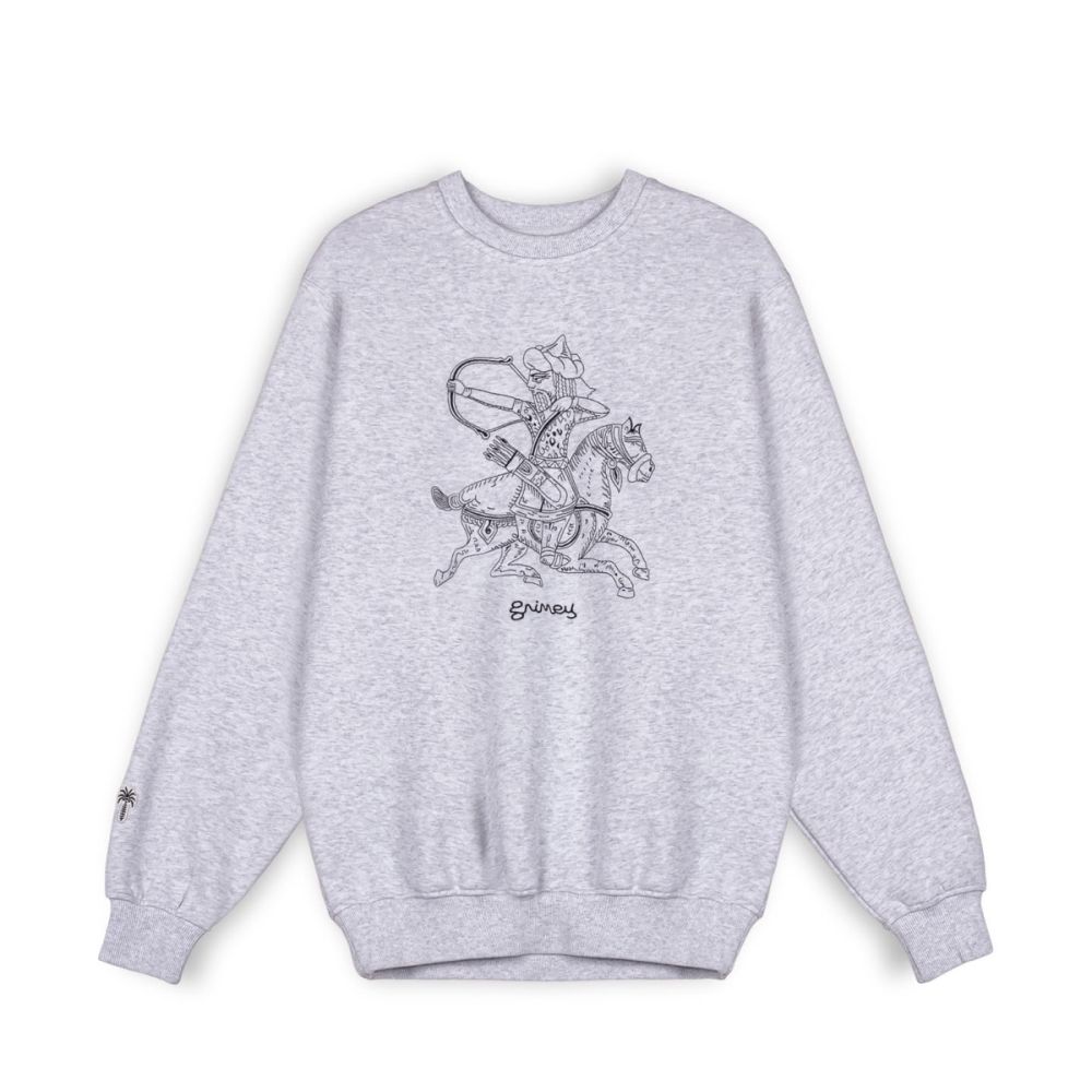 SUDADERA GRIMEY THE CLOUT NUMIDIANS - SPORT GREY | Spring 23