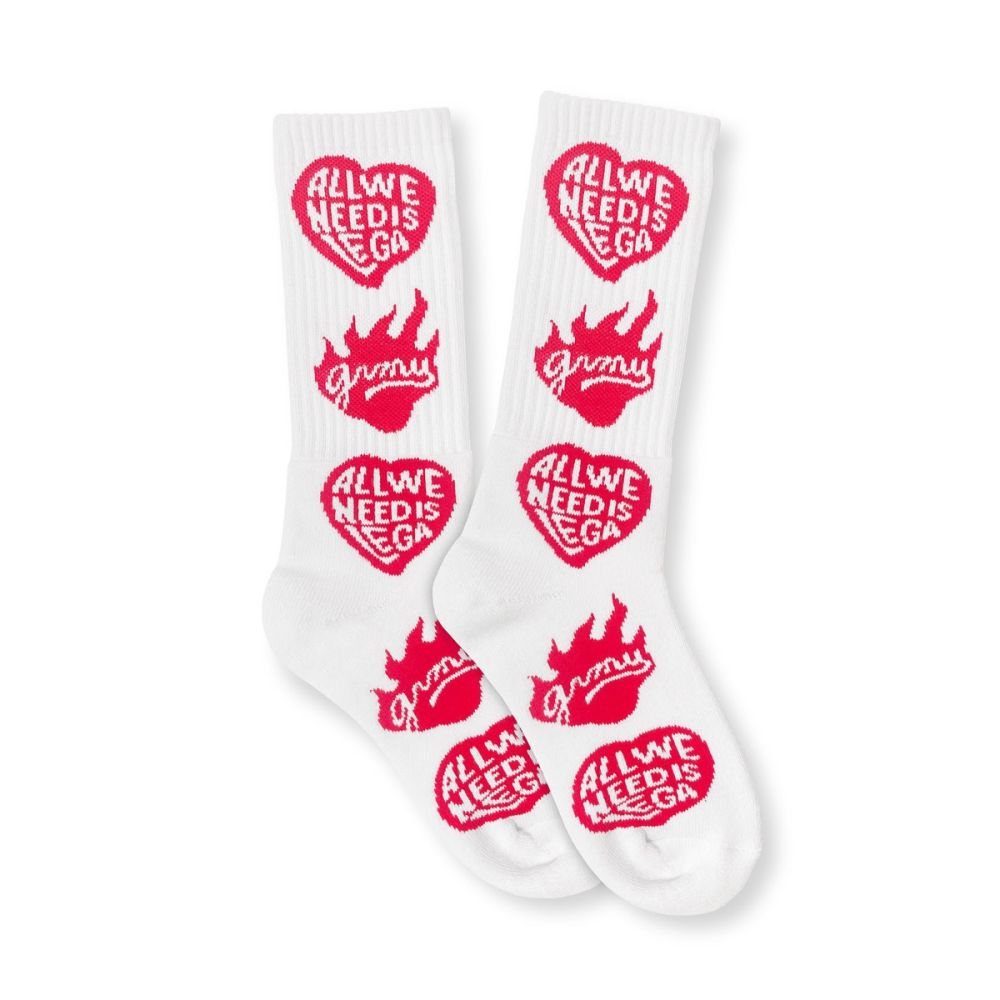 Calcetines Grimey Lega X Grmy We Always Dreaming Butarque Red