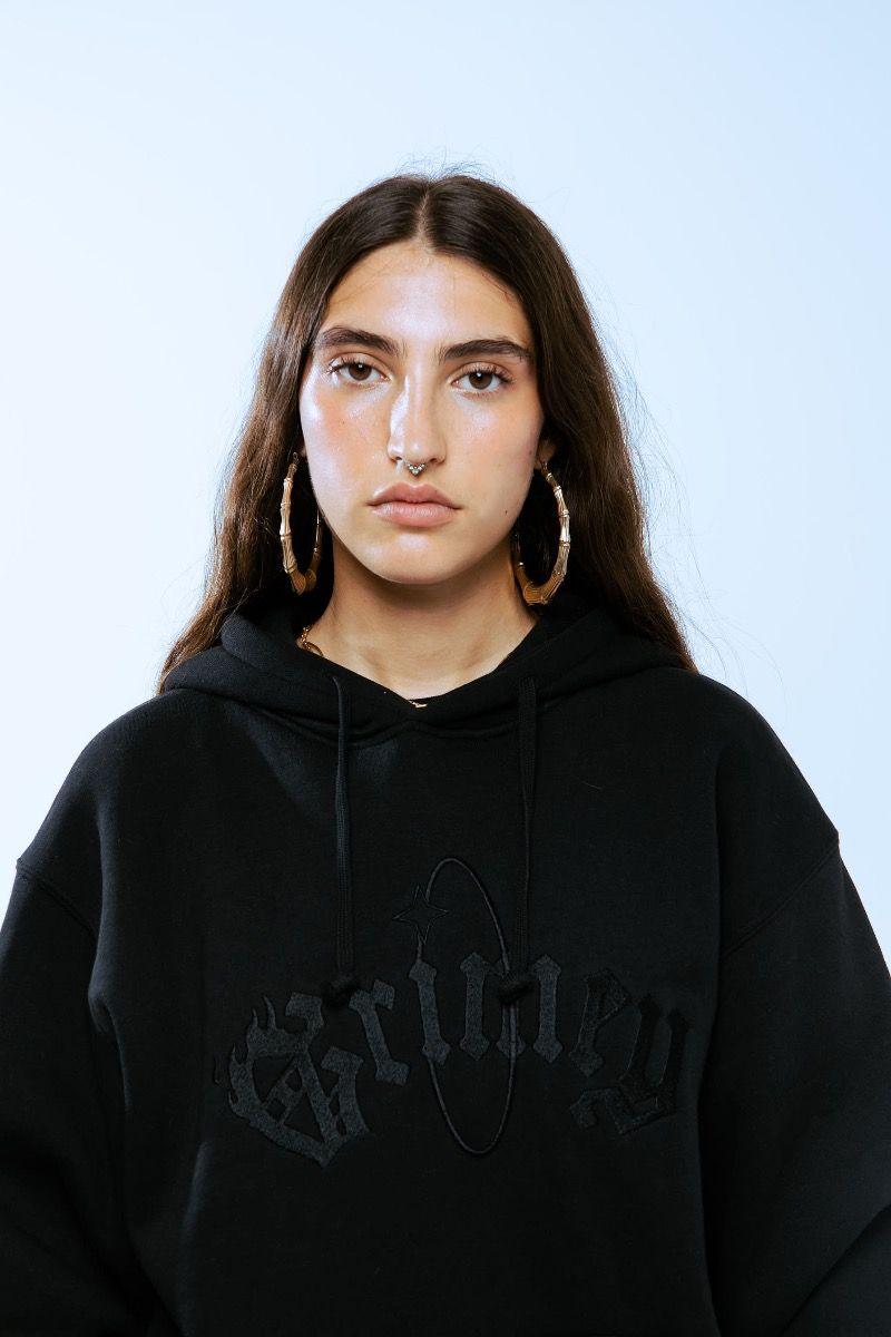 Grimey Saoirse Hoodie Black