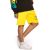 Bermuda Unisex Grimey Laughin Boy Sweatshorts SS19 Yellow